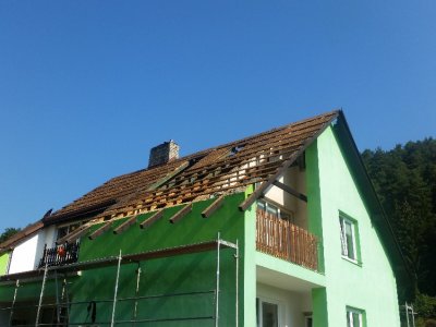 Bělá - přístavba patra RD