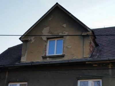 Rekonstrukce střechy v Povrlech