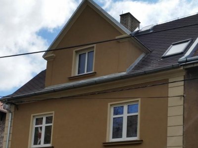 Rekonstrukce střechy v Povrlech