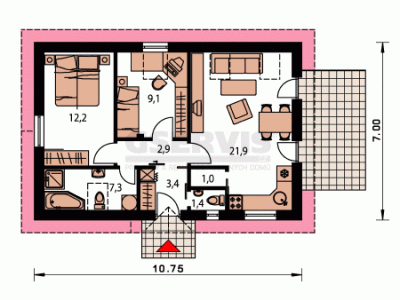 Rodinný dům na klíč Bungalow 14